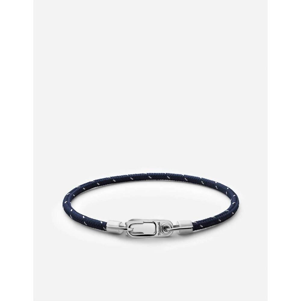 NEW MIANSAI men's medium annex rope bracelets in navy